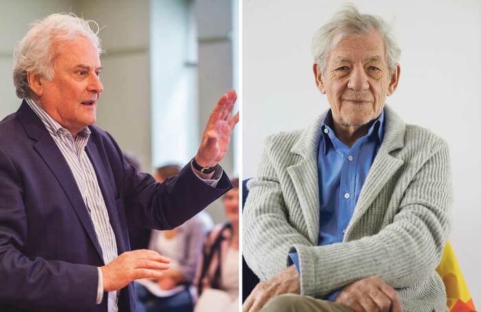 Richard Eyre and Ian McKellen. Photos David McNeil/JackMcGuire