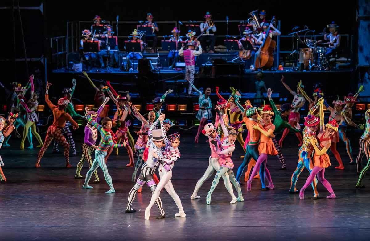 The Royal Ballet company in Elite Syncopations. Photo: Tristram Kenton