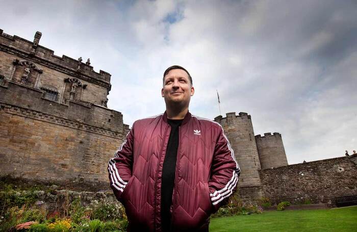 Johnny McKnight, who will direct Rapunzel for the National Theatre of Scotland, at Stirling Castle