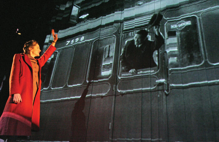 Naomi Frederick and Tristan Sturrock in Kneehigh's Brief Encounter in 2008. Photo: Tristram Kenton