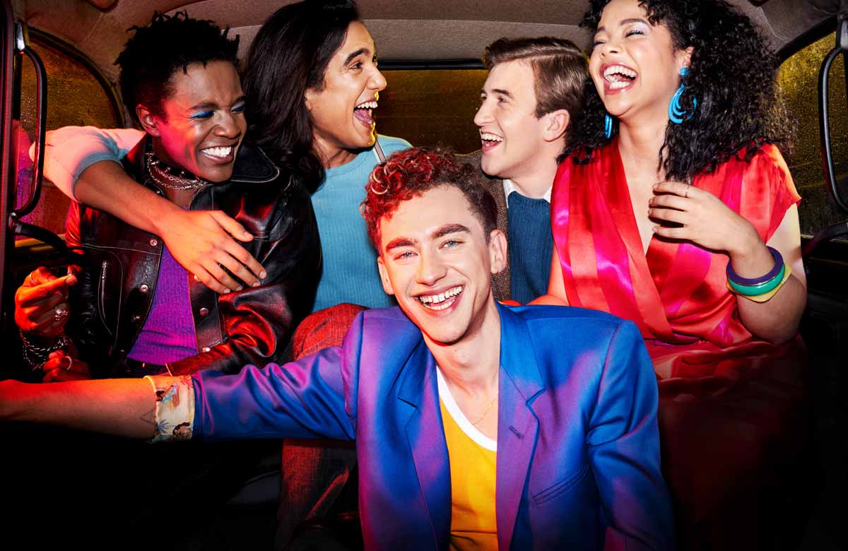 The cast of It's a Sin