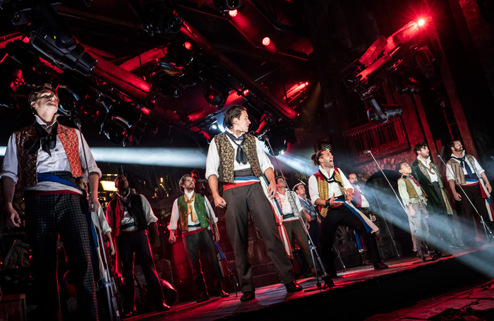 The company of Les Misérables – The Staged Concert. Photo: Johan Persson