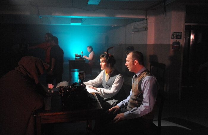Mincemeat, staged at Cordy House, Shoreditch in 2009. Jackson cites the immersive show as a hallmark of the company’s work. Photo: Alastair Muir Mincemeat, staged at Cordy House, Shoreditch in 2009. Jackson cites the immersive show as a hallmark of the company’s work. Photo: Alastair Muir