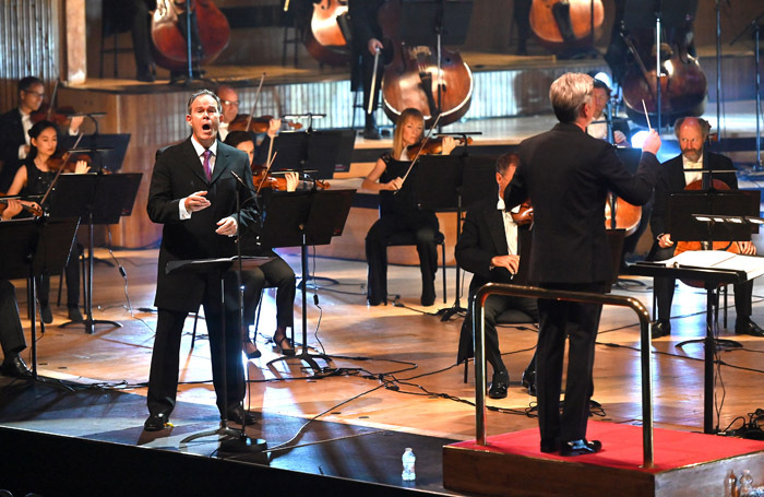 London Philharmonic Orchestra, which streamed concerts on Marquee TV, at the Southbank Centre. Photo: Mark Allan