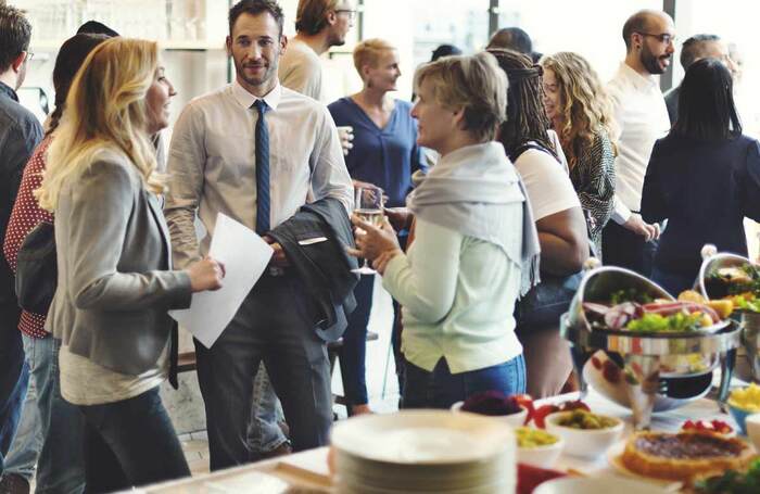 Before lockdown, canny theatres offered a press night buffet. Photo: Shutterstock