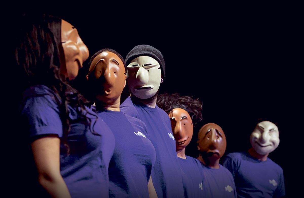 Trestle Theatre Company performance from 2021 Trestle Theatre Company performance from 2021