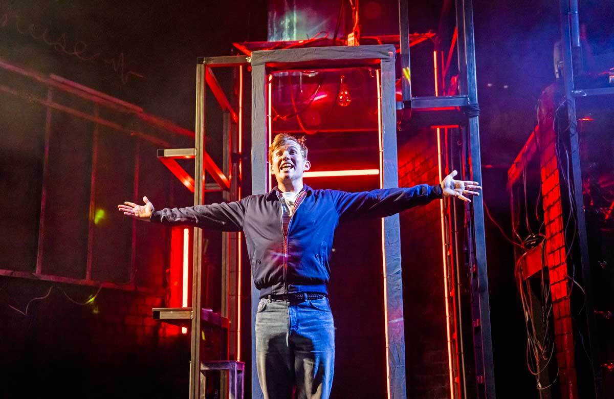 Jack Holden in Cruise at London's Duchess Theatre. Photo: Tristram Kenton