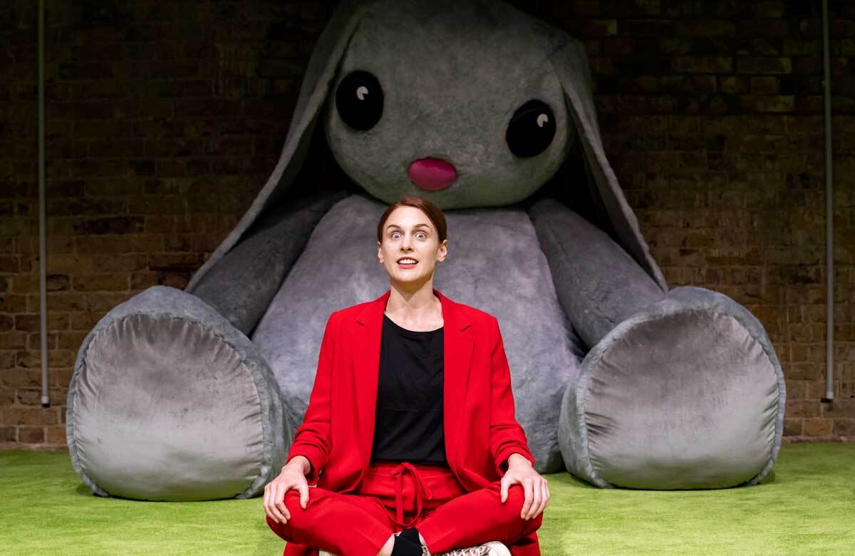 Kelly Gough in Harm at the Bush Theatre, London. Photo: Tristram Kenton