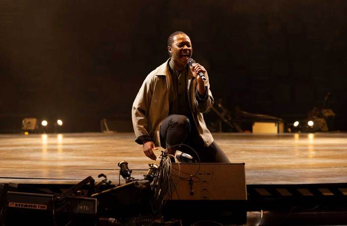 Shem Omari James in The Music of Andrew Lloyd Webber at Curve, Leicester. Photo: Ellie Kurttz Shem Omari James in The Music of Andrew Lloyd Webber at Curve, Leicester. Photo: Ellie Kurttz