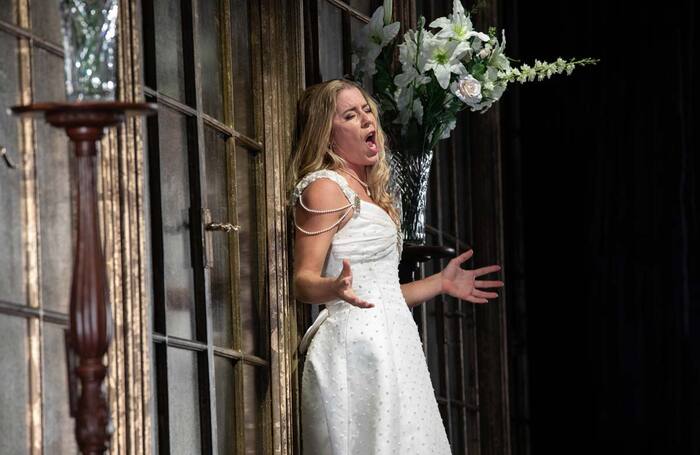 Lauren Fagan in La Traviata at Opera Holland Park. Photo: Ali Wright Lauren Fagan in La Traviata at Opera Holland Park. Photo: Ali Wright