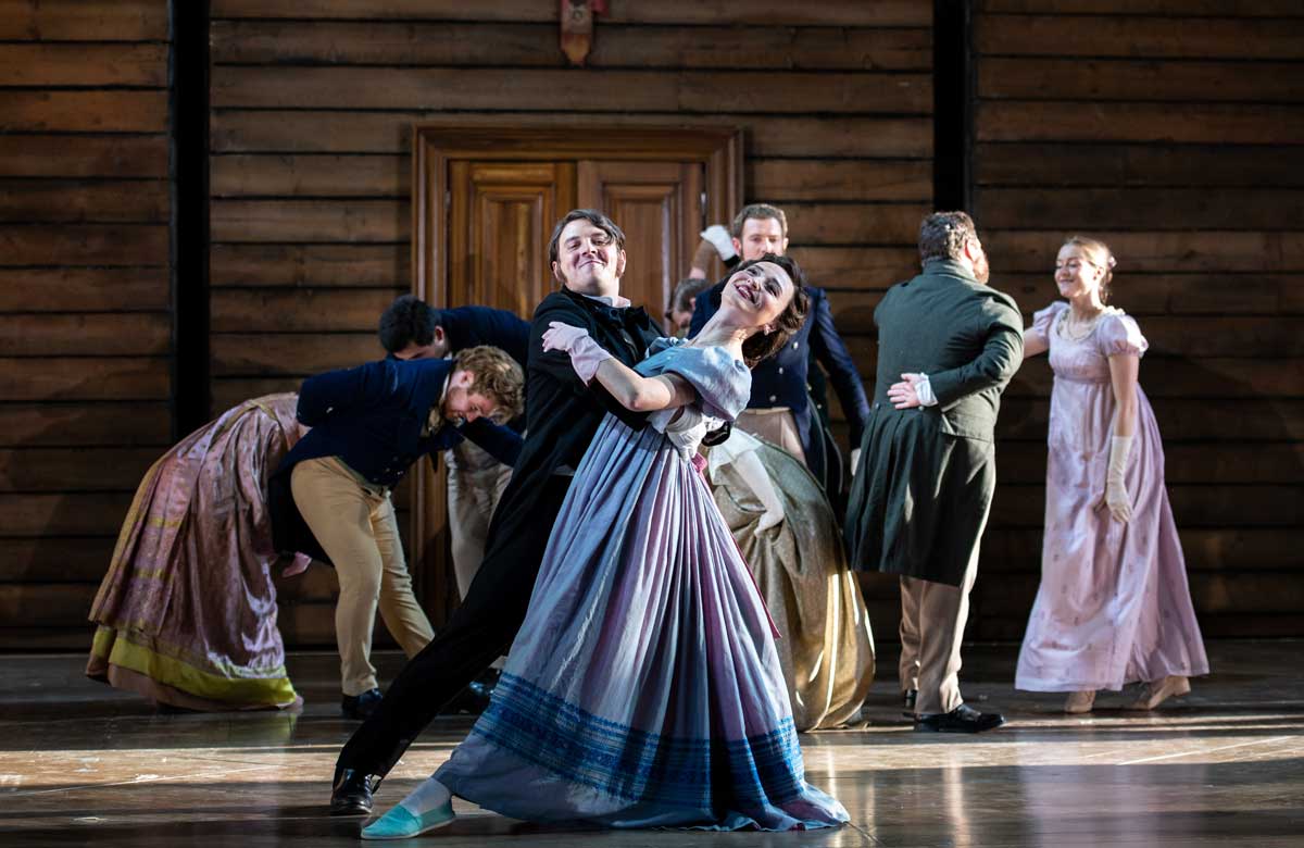 The cast of Eugene Onegin. Photo: Julian Guidera The cast of Eugene Onegin. Photo: Julian Guidera