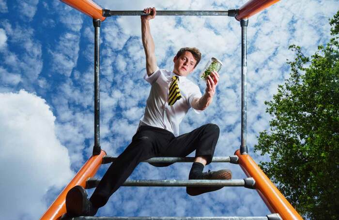 George Rowlands in The Boy with the Bee Jar. Photo: Alex Brenner George Rowlands in The Boy with the Bee Jar. Photo: Alex Brenner