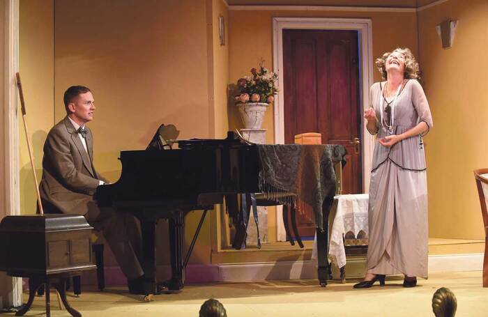 Ben Stock and Stella Gonet in Glorious at Frinton Summer Theatre in 2017. Photo: Frinton Summer Theatre