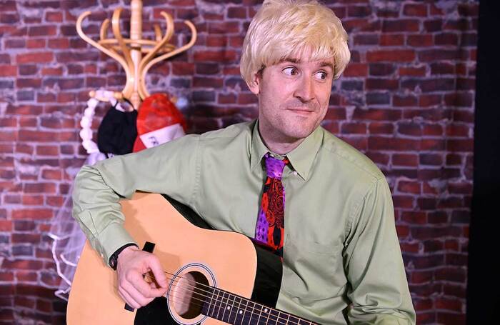 Brendan Murphy in Friend (The One With Gunther). Photo: Steve Ullathorne Brendan Murphy in Friend (The One With Gunther). Photo: Steve Ullathorne