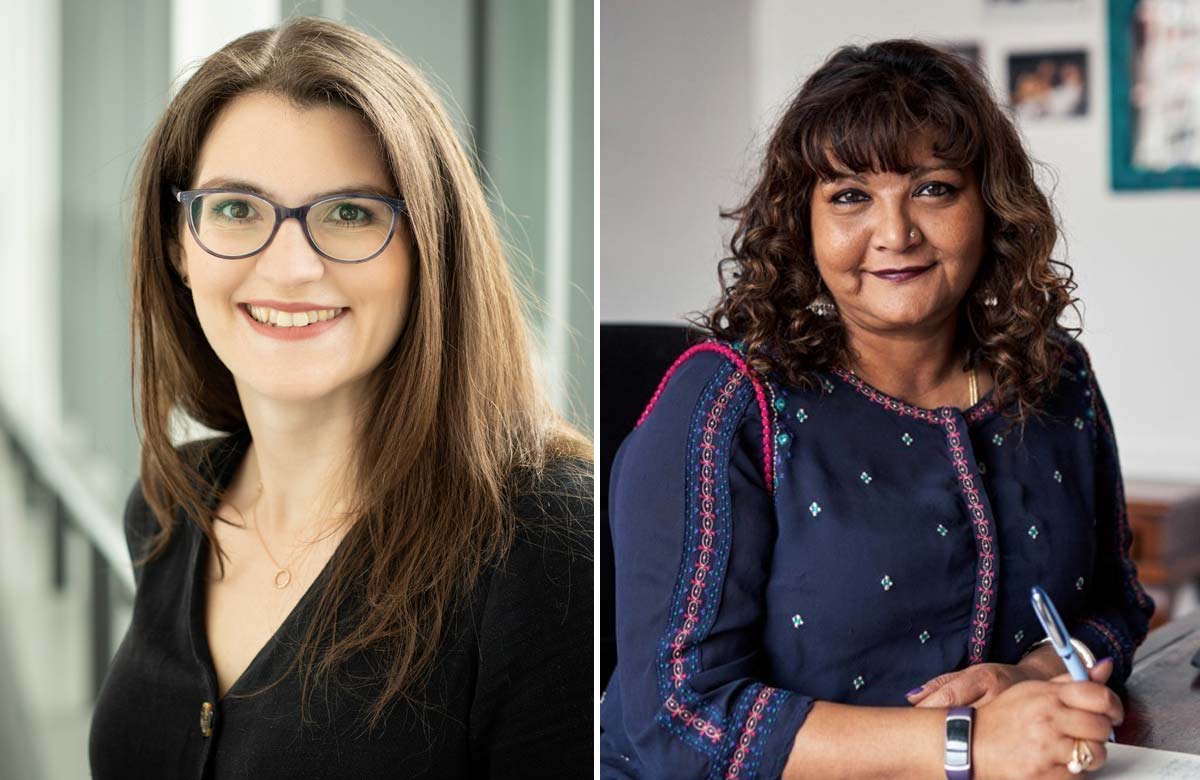 Amy Belson and Tanika Gupta