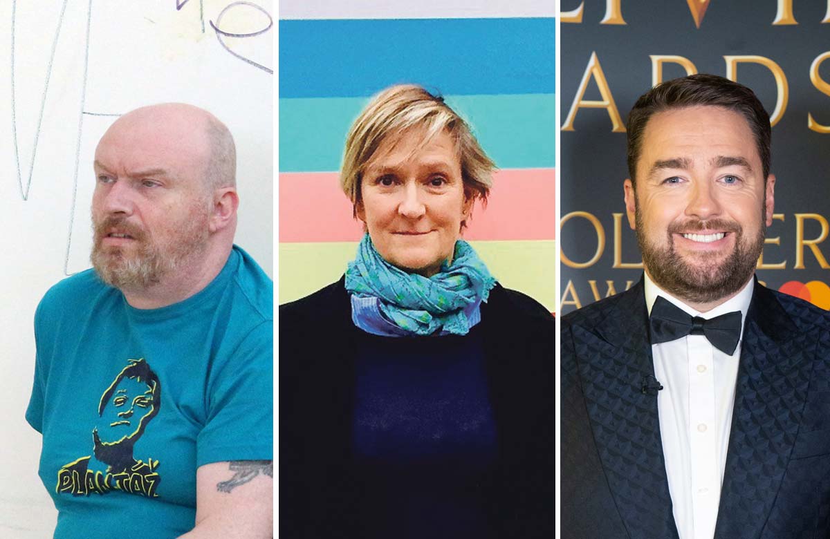 Mark Ravenhill, Deborah Warner and Jason Manford. Photos: Tom Gladstone/Claire Egan/Aemelia Taylor