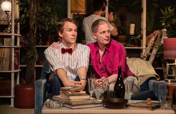 Paul Keating and Gerard McCarthy in My Night With Reg. Photo: Mark Senior