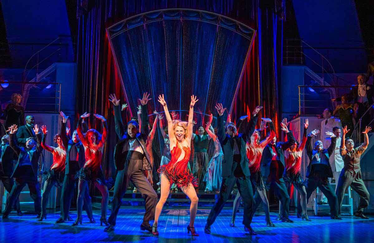 Sutton Foster in Anything Goes at London's Barbican. Photo: Tristram Kenton