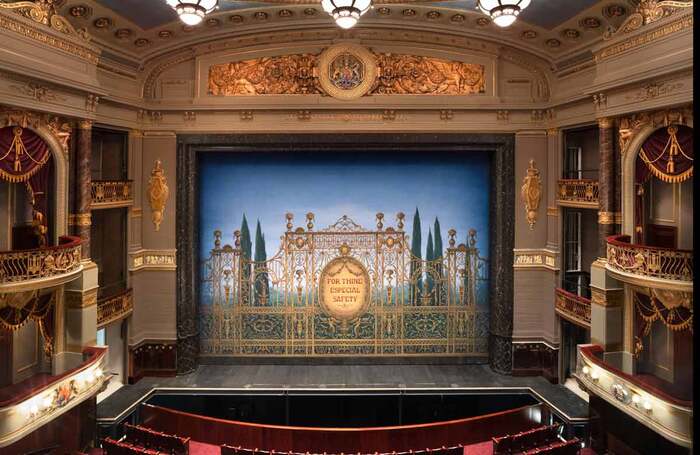 Theatre Royal Drury Lane auditorium. Photo: Philip Vile