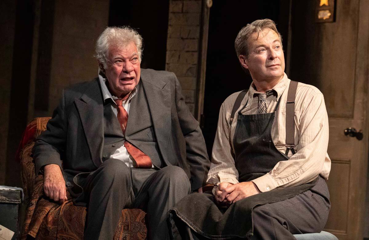 Review The Dresser at Theatre Royal Bath 'Julian Clary and Matthew