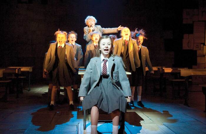Matilda the Musical on stage Matilda the Musical on stage