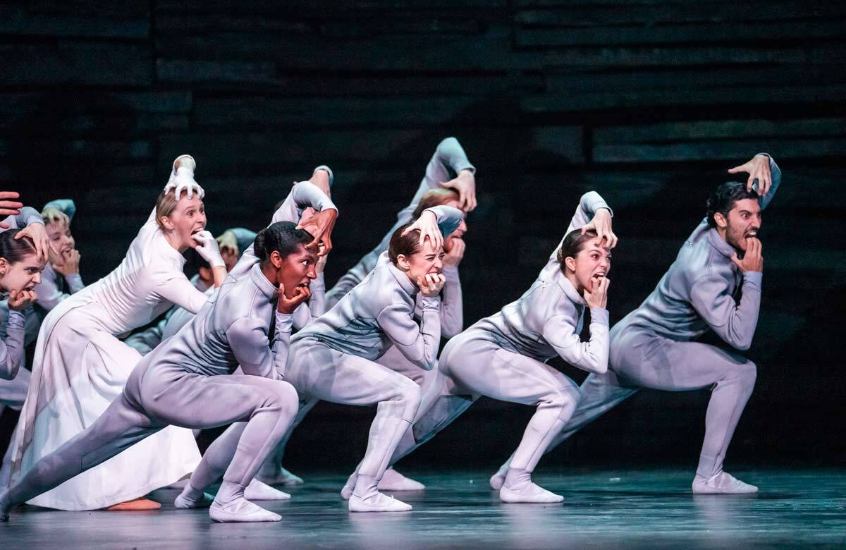 A scene from Creature by Akram Khan at Sadler's Wells. Photo: Tristram Kenton