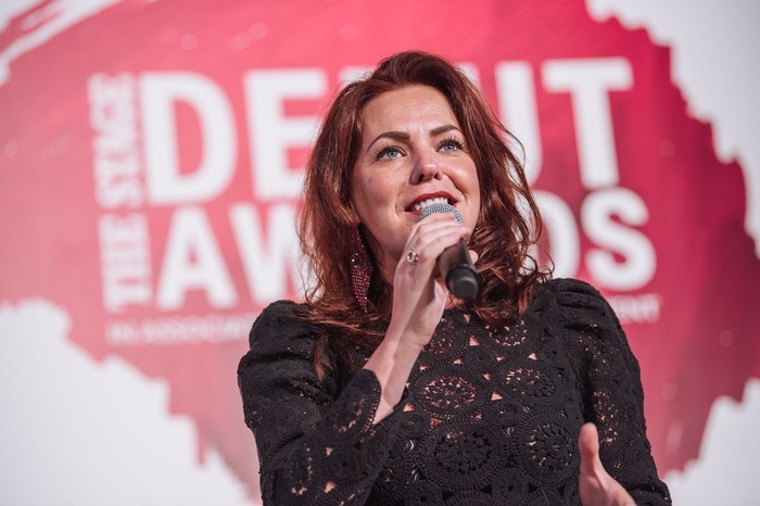 Rachel Tucker at The Stage Debut Awards 2019. Photo: David Monteith-Hodge