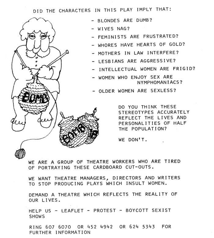 Susan Croft Let’s build on theatre’s feminist history to lift