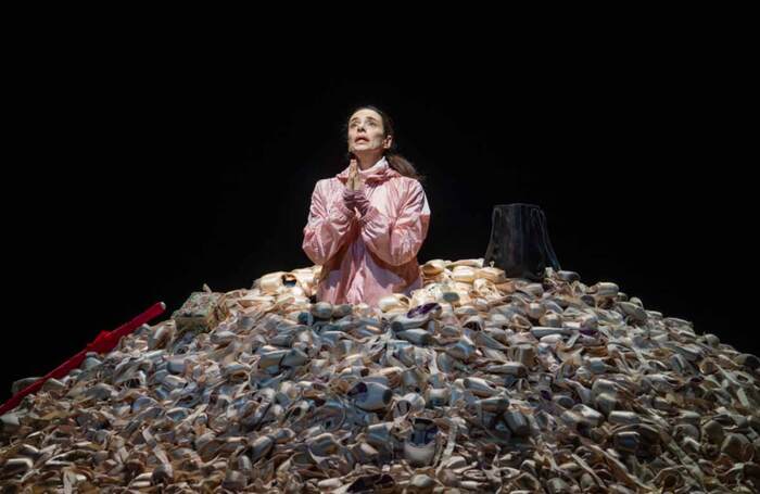 Alessandra Ferri in L’Heure Exquise at the Linbury Theatre, Royal Opera House, London. Photo: Tristram Kenton