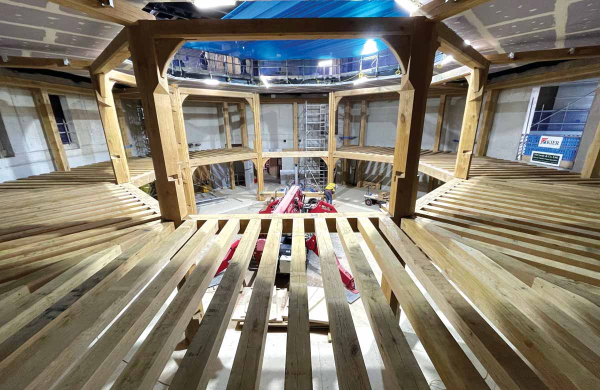 At last, to be inside the £30m Shakespeare theatre for the north