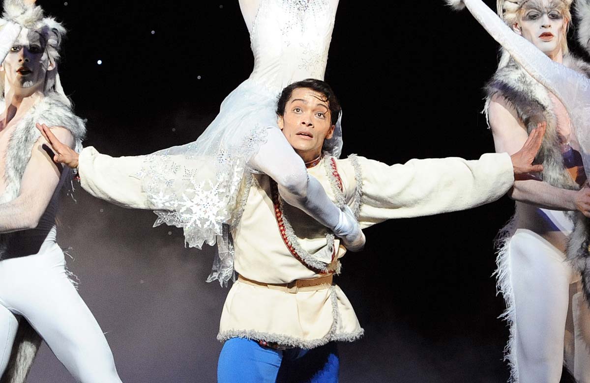 Yat-Sen Chang in the Snow Queen for English National Ballet in 2010