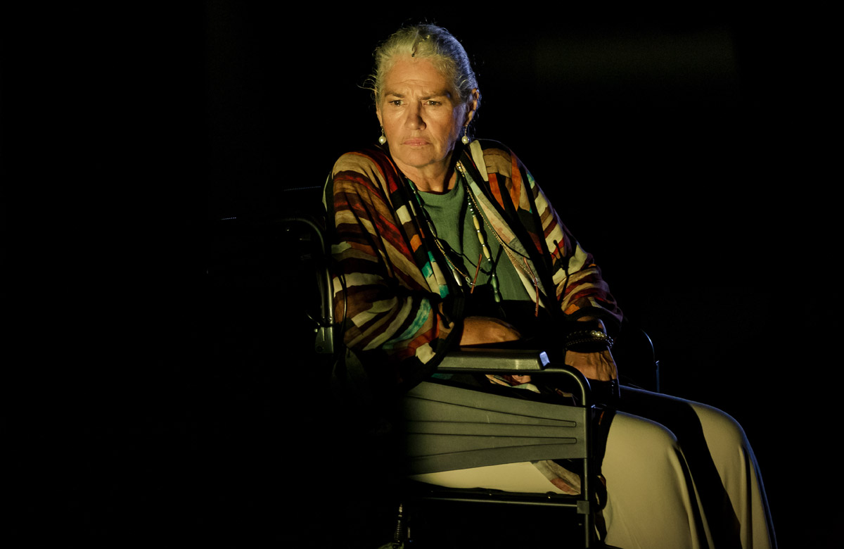 Denise Black in Mum at Soho Theatre, London. Photo: The Other Richard Denise Black in Mum at Soho Theatre, London. Photo: The Other Richard