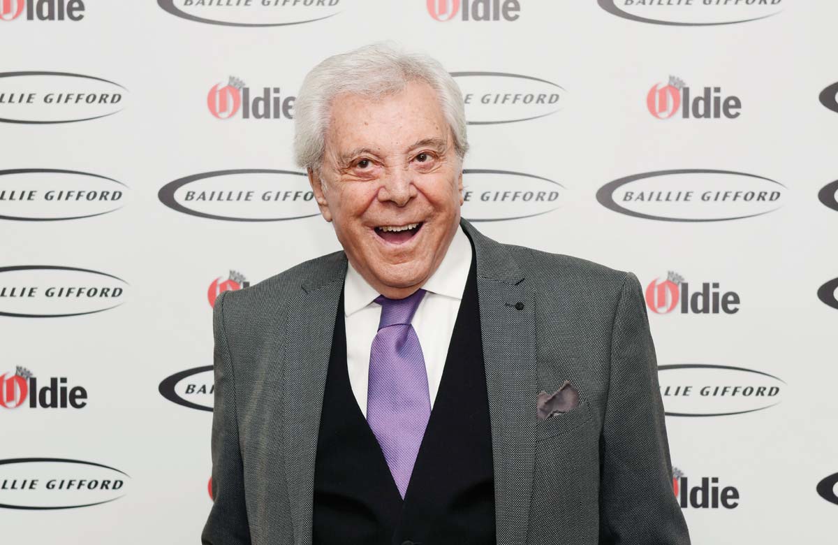 Lionel Blair at the Oldie of the Year Awards in 2019. Photo: Neil Spence