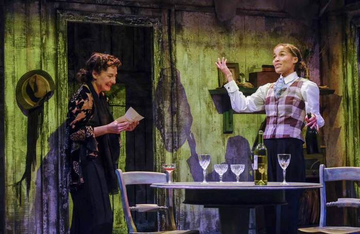 Cate Hamer and Ingvild Lakou in The Offing at Live Theatre, Newcastle upon Tyne. Photo: Tony Bartholomew Cate Hamer and Ingvild Lakou in The Offing at Live Theatre, Newcastle upon Tyne. Photo: Tony Bartholomew