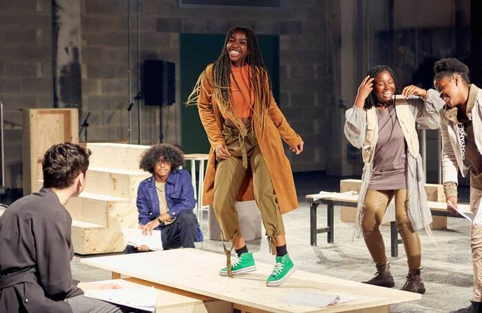 Rehearsal for When This Is Over, which should have run at the Unicorn Theatre in October. Photo: Tom Harrison Rehearsal for When This Is Over, which should have run at the Unicorn Theatre in October. Photo: Tom Harrison