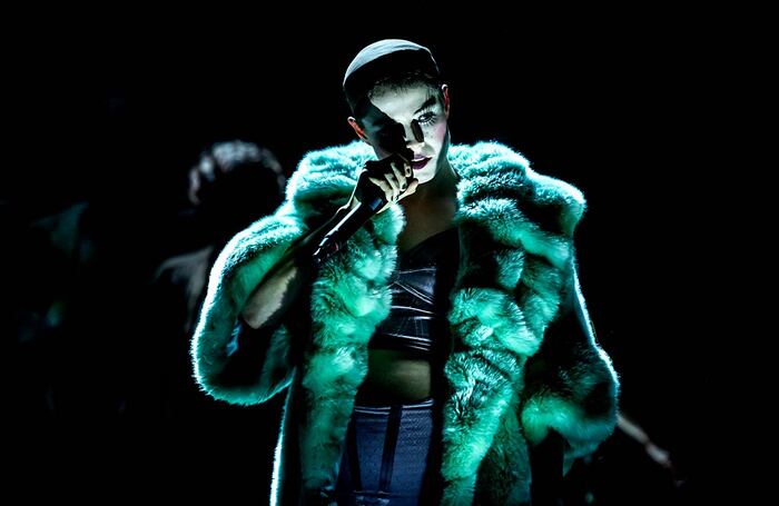 Jessie Buckley in Cabaret at the Playhouse Theatre, London. Photo: Marc Brenner