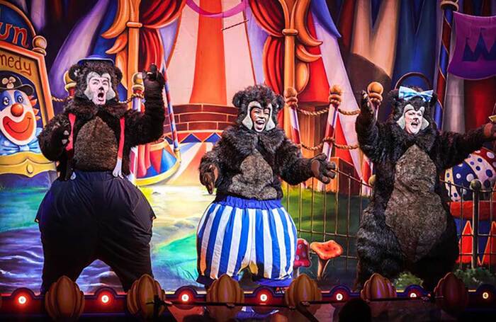 Goldilocks and The Three Bears at the Grand Opera House, Belfast.