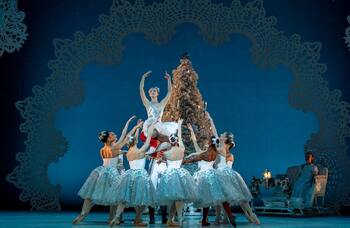 Grace Horler in Scottish Ballet's The Nutcracker at the Festival Theatre, Edinburgh. Photo: Andy Ross.