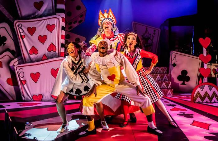 Cast of The Queen of Hearts at Greenwich Theatre