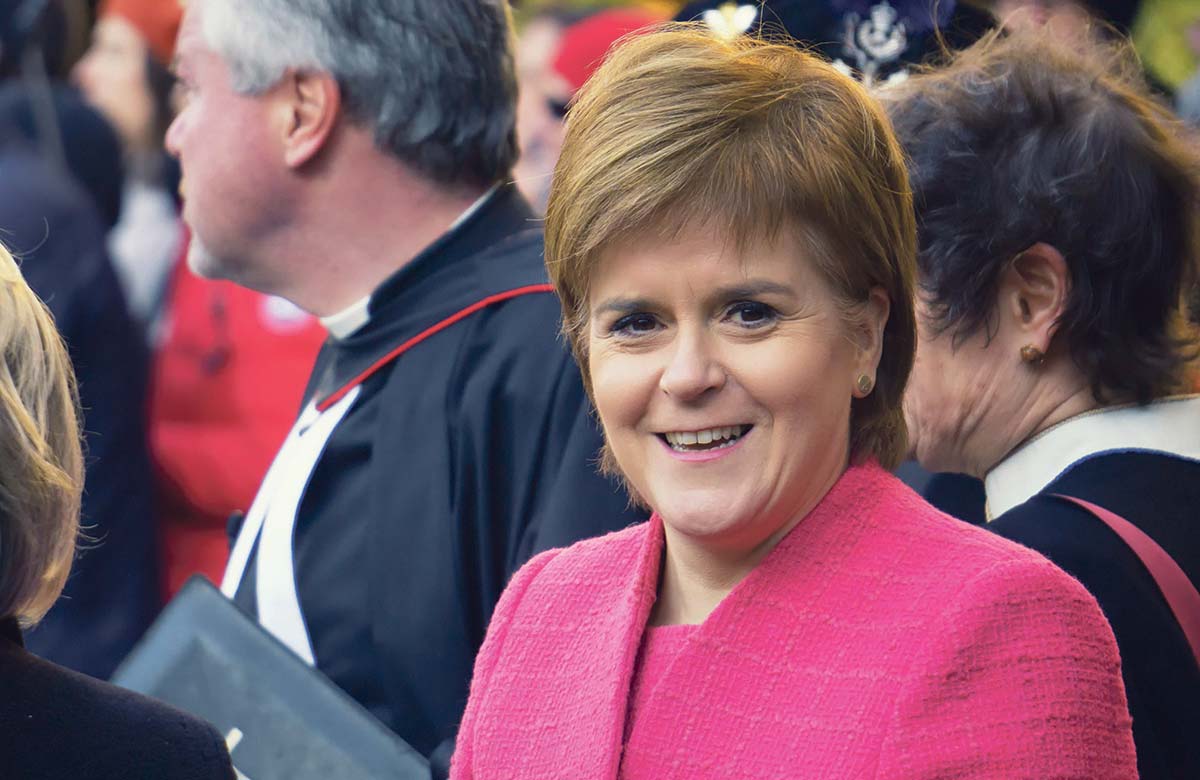 Nicola Sturgeon. Photo: Shutterstock Nicola Sturgeon. Photo: Shutterstock