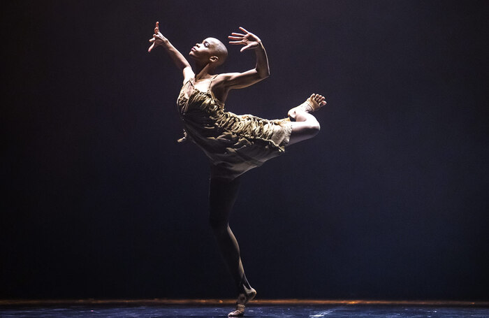 Zeleidy Crespo in Acosta Danza: 100% Cuban at Sadler's Wells, London. Photo: Tristram Kenton