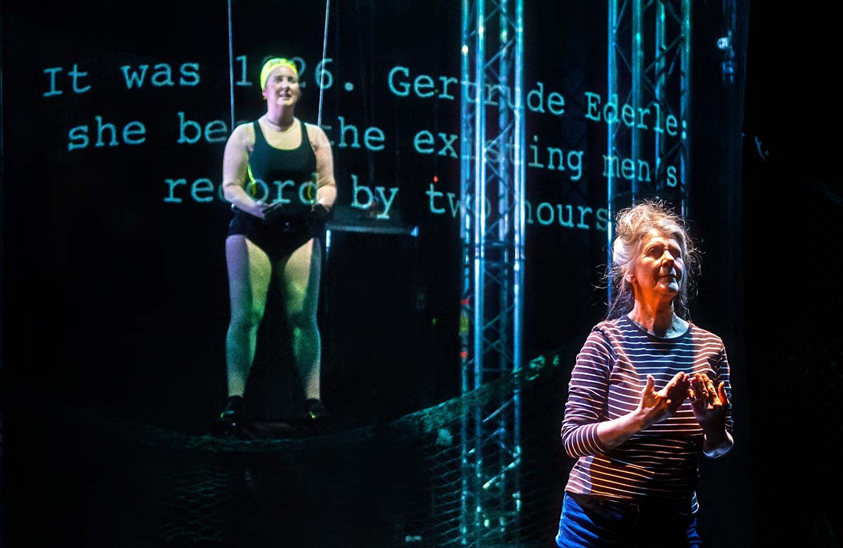 Stacey Ghent and Shenagh Govan in When the Long Trick's Over. Photo: Will Green Stacey Ghent and Shenagh Govan in When the Long Trick's Over. Photo: Will Green