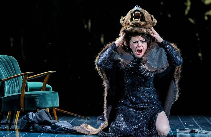 M&aacute;ire Flavin in Opera North's production of Alcina at Leeds Grand Theatre. Photo: James Glossop