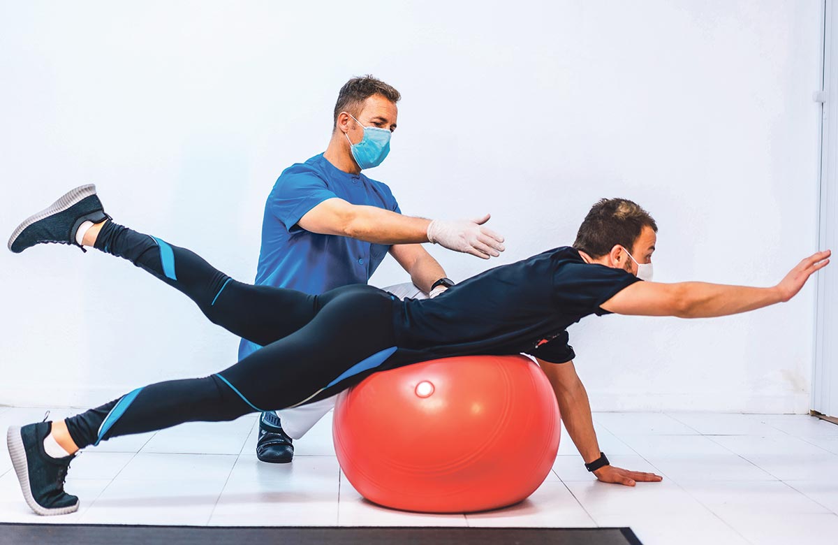 Just as the body can need physiotherapy to recover from an injury, artists need to actively work on how they return to work post-lockdown, says Jack McNamara. Photo: Shutterstock