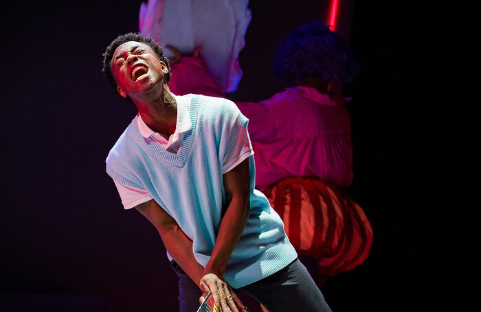 Raphel Famotibe in Wonder Boy at Bristol Old Vic.Photo: Steve Tanner