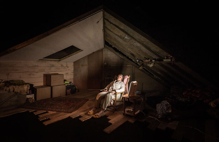 Debra Baker in Sad at Omnibus Theatre, London. Photo: Dan Tsantilis