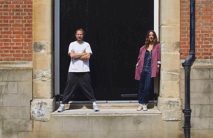 Punchdrunk founder Felix Barrett and co-creator Maxine Doyle