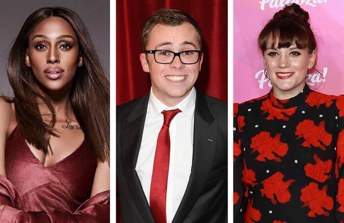 Alexandra Burke, Joe Tracini and Vikki Stone (photos: Shutterstock)