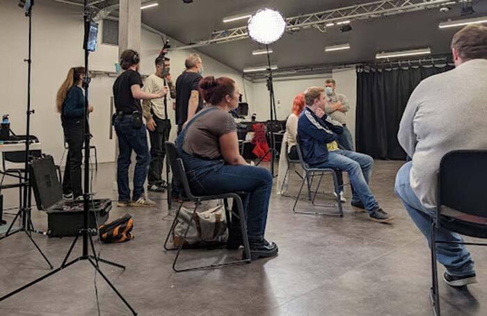 Creating the documentary celebrating Northern Stage&rsquo;s 50th anniversary. Photo: Sarah Bond