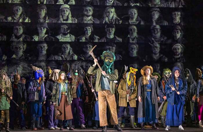 The cast of The Wreckers at Glyndebourne. Photo: Tristram Kenton